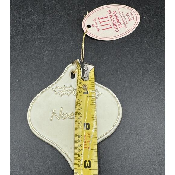 New 1982 Hallmark QHT534-1 Lite Christmas Trimmer Tree Ornament NO ELVES Rare 6D - Picture 3 of 8